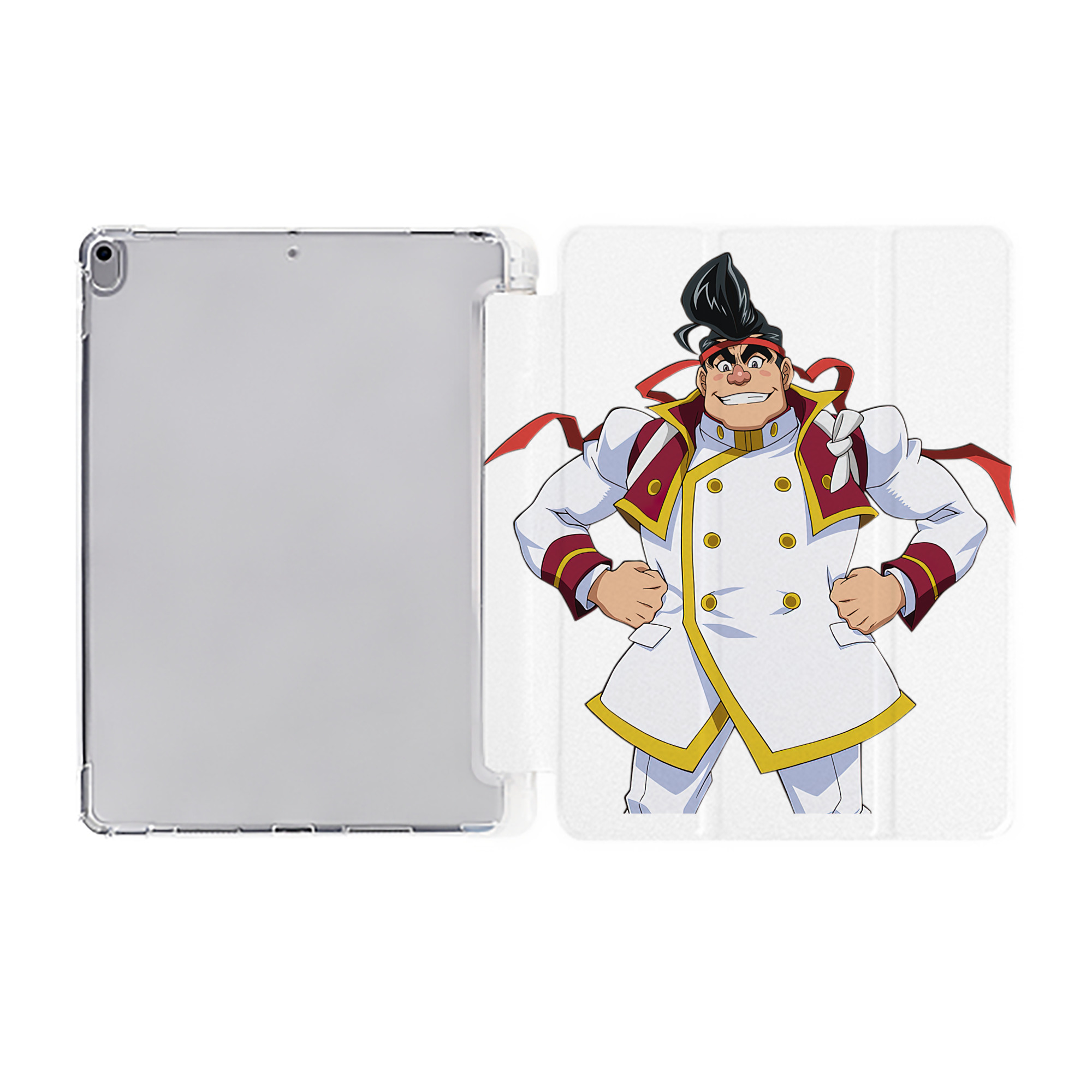 （画像用） 遊☆戯☆王 Yu-Gi-Oh! IPad ケース ペン収納付き 三つ折りスタンド PUレザー×シリコン 対応機種9.5/10.5/10.9インチ